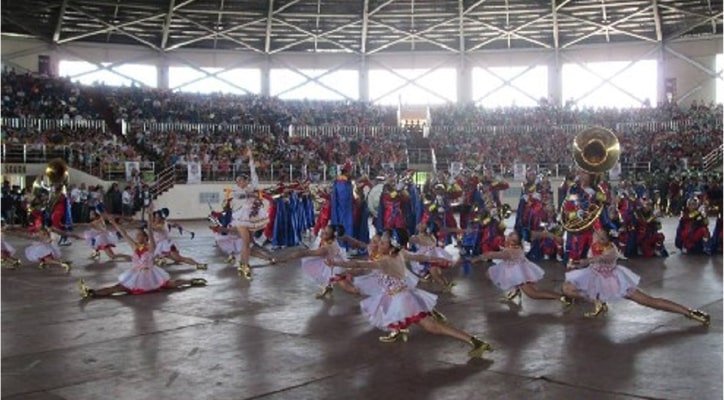 Participants of the Majorettes and Band Exhibition
