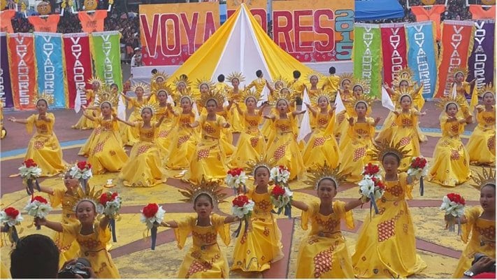 A performance during Voyadores Festival Streetdance competition