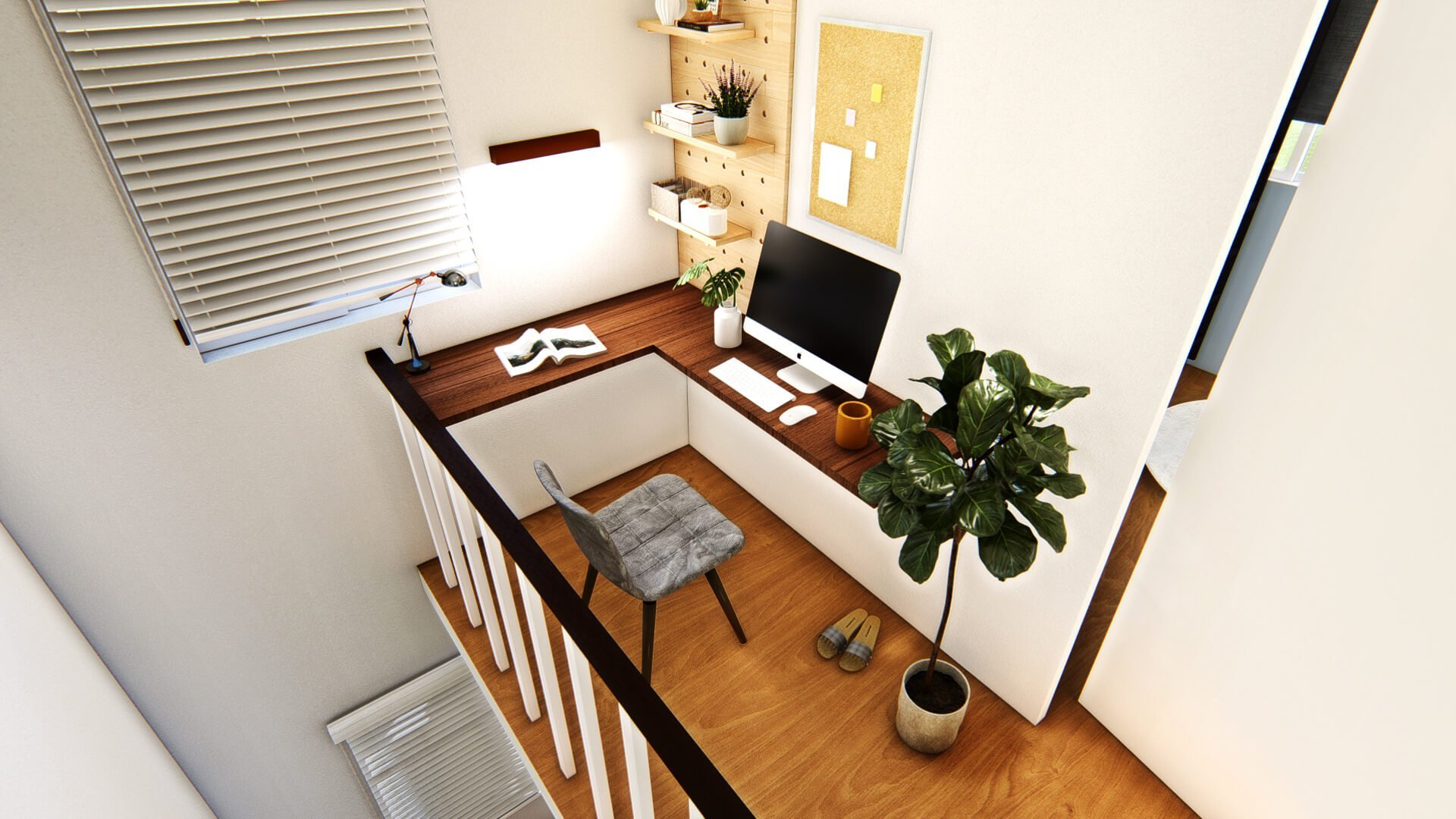 The HIVE – a designated space in Sienna house model for working area, study corner, or lounge.